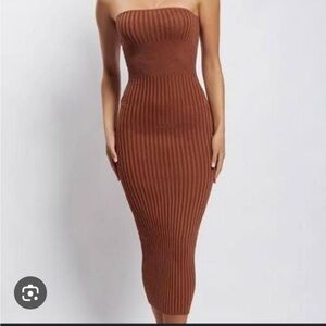 Meshki Kyra ribbed dress